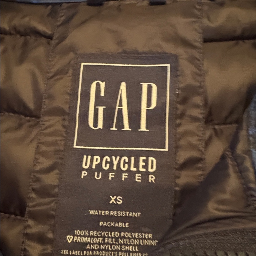 Gap Leopard Print Puffer Jacket - image 2